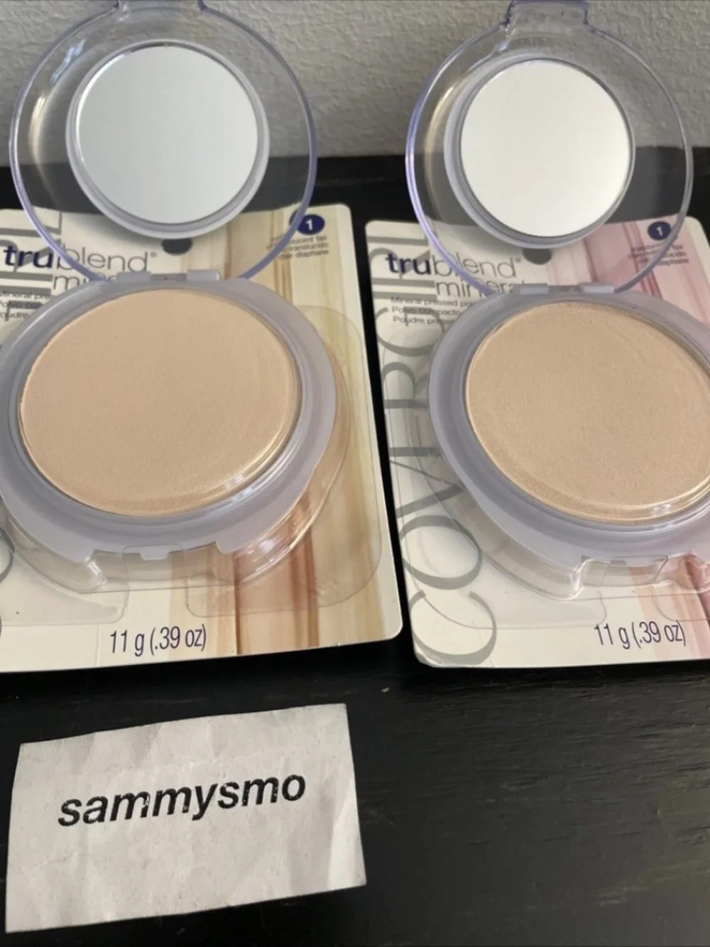 COVERGIRL Trublend Minerals Pressed Powder # 1 TRANSLUCENT FAIR, x2 Discont READ